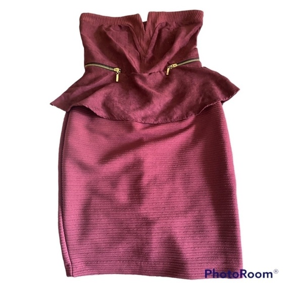 Venus strapless mini stretchy dress size 6 SMALL - Picture 1 of 8